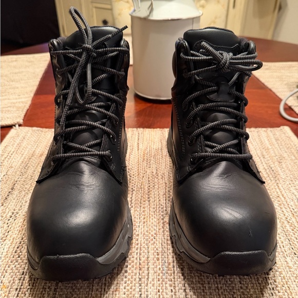 ACE Men´s Black Lace-Up Boots Fort Rock Nano composite...